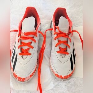 ADDIDAS SNEAKERS, TENNIS SHOES Kids' Orange and White Sneakers